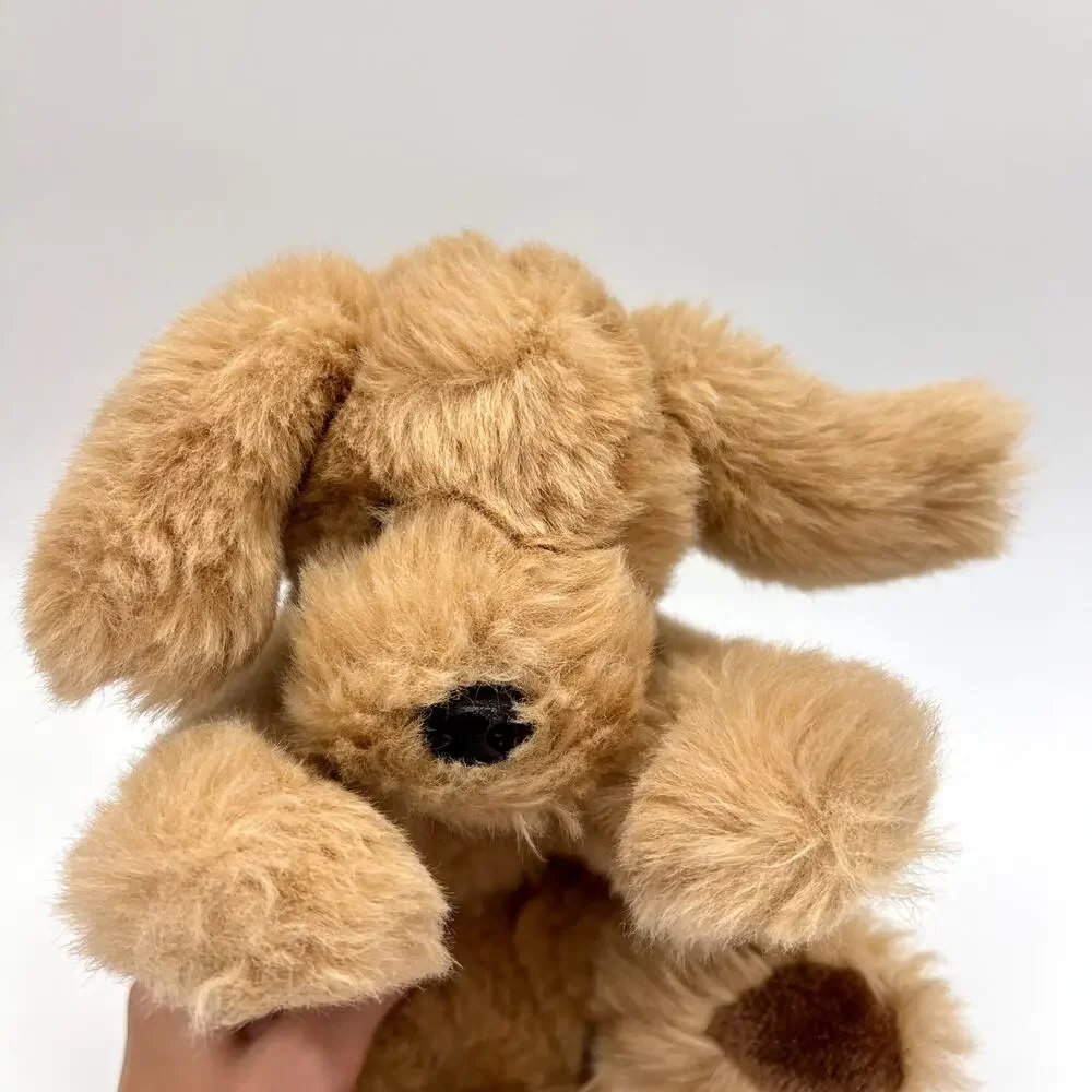 Vintage Gund Muttsy Dog Stuffed Animal Puppy 1985 80's Brown Plush Toy